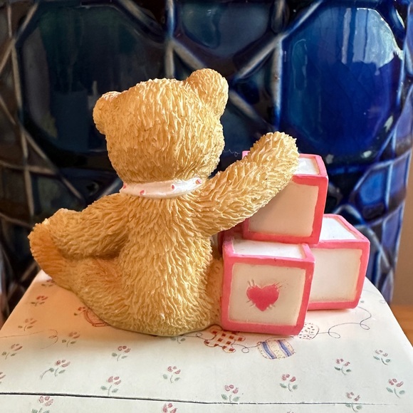 Cherished Teddies “I Love You” Bear Figurine 1996 - Picture 4 of 4
